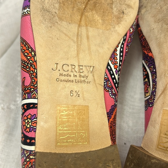 J Crew leather made in Italy ballet flats - Picture 9 of 13